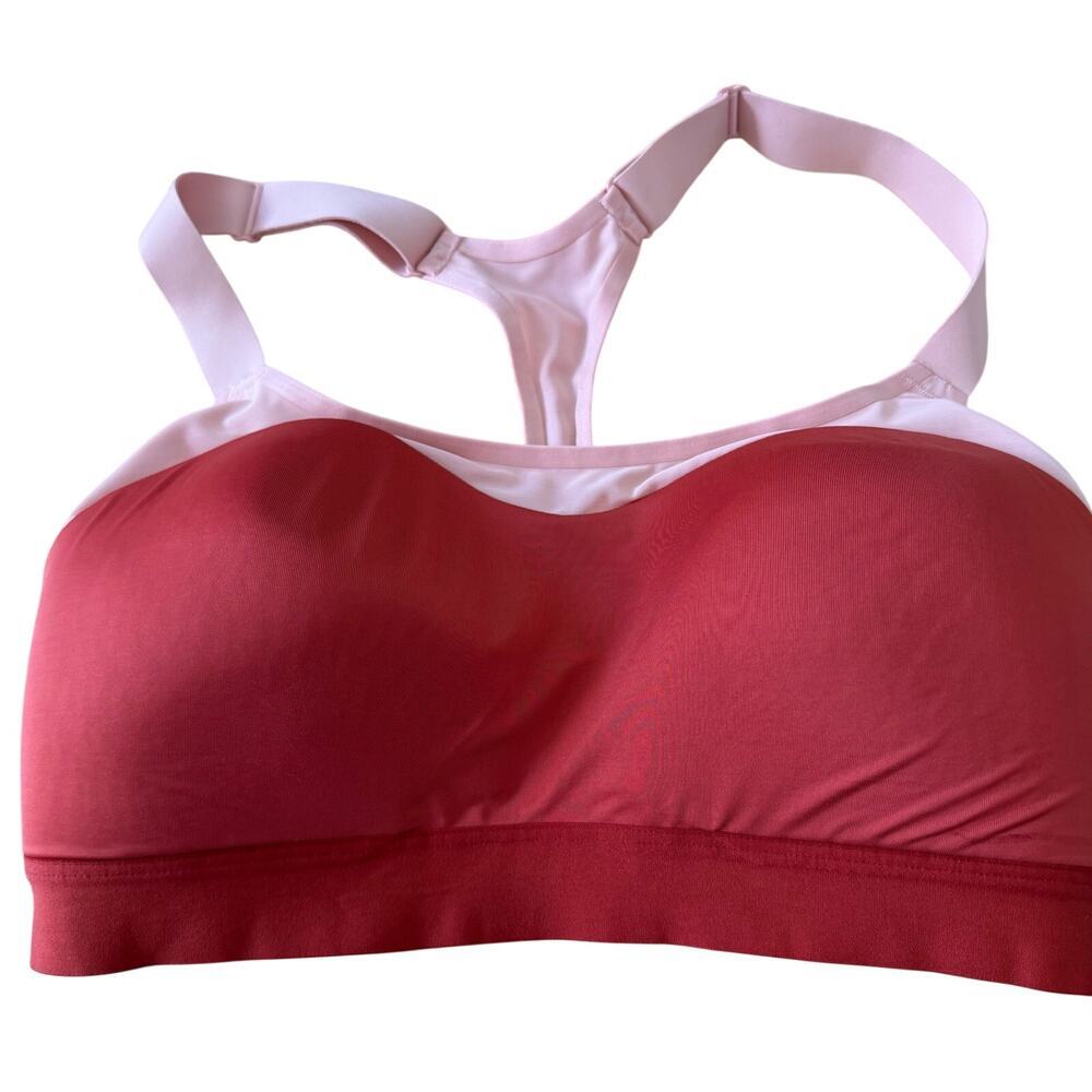 Brooks Size 36E Racerback Colorblock Sports Bra Athletic